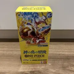 レシート有り】ワンピースカードゲーム 神の島の冒険 BOX テープカット