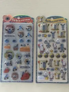 パペットスンスン うるちゅるポップシール セット