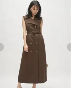 SNIDEL Sustainableジレワンピース