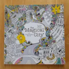 英語版 大人の塗り絵 The Magical City 塗り絵本 洋書 未使用