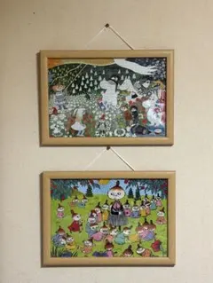 ムーミン ジグソーパズル 完成品 300ピース スナフキン やすらぎの時間
