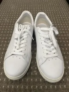 TORY BURCHトリーバーチ ホワイトレザー スニーカー　size10のサムネイル