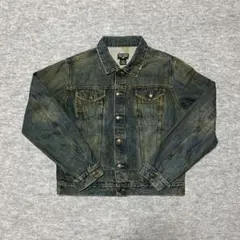 ラングラー × RHC デニムジャケット 24MJ ロンハーマン ダメージ加工