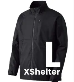 【ブラックL】エックスシェルター(R断熱βライトウォームジャケット ワークマン