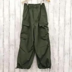 【 classicalelf 】メンズライク ミリタリーイージーカーゴパンツ