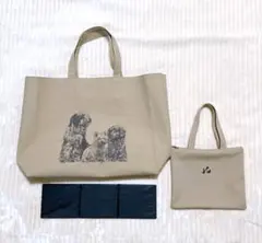 犬 トートバッグ