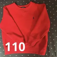 POLO RALPH LAUREN トレーナー レッド サイズ4のサムネイル