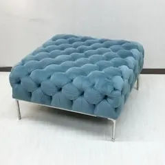家具 インテリア KARE カレ ルック 180cm ベルベット ブルー ソファ