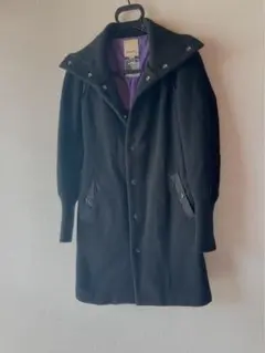 DIESEL 黒 ピーコート XS