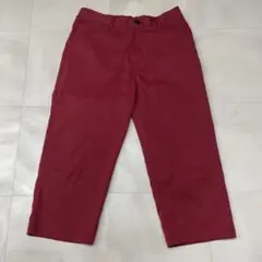 rocky monroe クロップド イージーパンツ L メンズ レッド