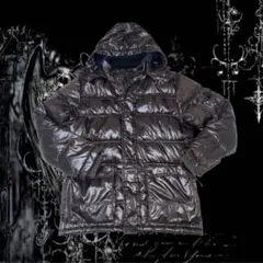 UNIQLO ダウンジャケットy2k archive お兄系 黒 XL - メルカリ