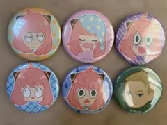 スパイファミリー　表情缶バッジ　vol.1 6個セット