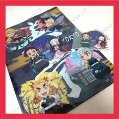 【2点セット】鬼滅の刃 全集中展 東京 第2弾 クリアファイル アクリルチャーム