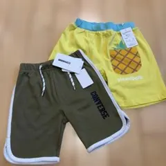 男の子 ハーフパンツ 2枚セット 95cmのサムネイル