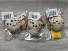 うさぎだらけくじ E賞 ぬいぐるみバッジ 3個セット