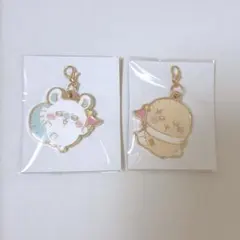 【新品未使用】　ちいかわパーク　メタルチャーム　モモンガ　ラッコ