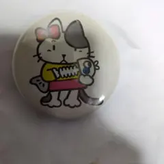 猫のキャラクター缶バッジ