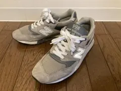 New Balance 998 USA グレー スニーカー　26センチ