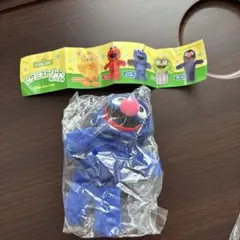 セサミストリートのぬいぐるみ　グローバー　ボールチェーン付きのサムネイル