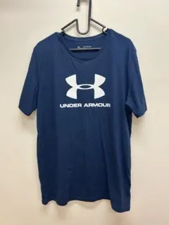 UNDER ARMOUR ネイビー Tシャツ　アンダーアーマー　2XL