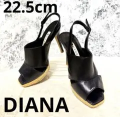 【送料無料】DIANA ダイアナ　サンダル　バックストラップ　22.5㎝