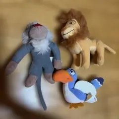 ライオンキング2 ディズニー ぬいぐるみ マクドナルド ハッピーセット