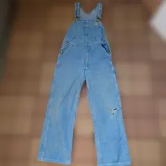 希少　Levi Strauss & Co オーバーオール ライトブルーのサムネイル