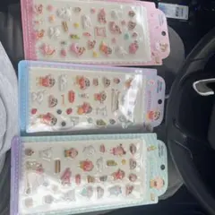 しんちゃん ボンボンドロップシール 3シート入り