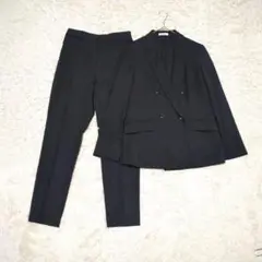 プラステ リネンブレンドダブルジャケット パンツ セットアップ スーツLM