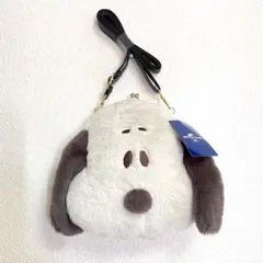 USJ スヌーピー フェイス ぬいぐるみ ショルダーバッグ ユニバ 未使用