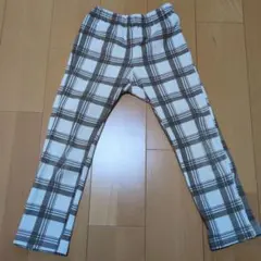 apres les cours　チェック柄パンツ 130cm