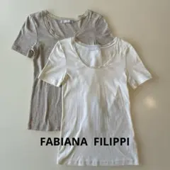 FABIANA FILIPPI ファビアナ　Tシャツ　2枚セットのサムネイル
