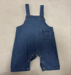 デニムブルー オーバーオール