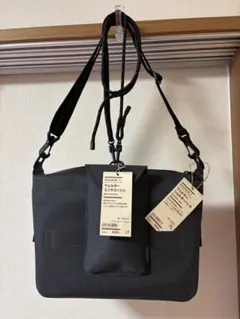 ⭐︎2点セット⭐︎無印良品 耐水生地を使ったウェルダーショルダーバッグ　&サコッシュのサムネイル