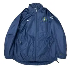 00s NIKE 인텔 나일론 재킷 L 네이비 실버 태그 y2k