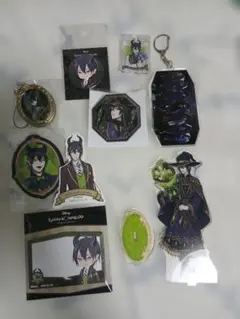 新品 ツイステ ビジュー付メタルチャーム クリアカード イラストカード