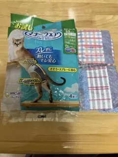 ユニ・チャーム マナーウェア ねこ用 未開封SSサイズ 4枚入Sサイズ2枚計6枚のサムネイル