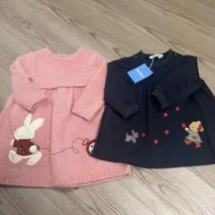 ファミリア　チュニック 80 ワンピース　familiar 80