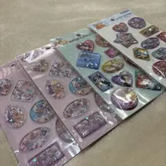 こ*ぎ様 セリア ウォーターシール 4枚セット