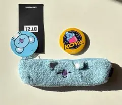 KOYA ペンケース と缶バッジ
