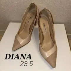 DIANA ベージュ ハイヒール パンプス
