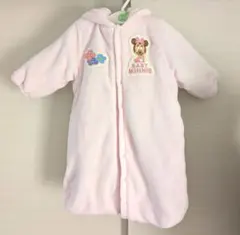 BABY MINNIE フリース ロンパース