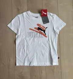 新品プーマ半袖Tシャツ140cm白　綿