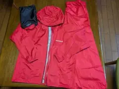 モンベル レイントレッカー　キッズ　赤　150cm