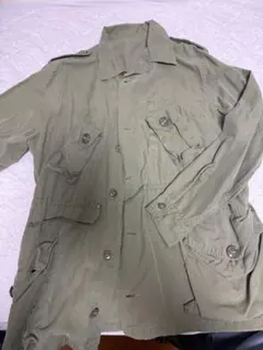 古着　オリーブグリーン ミリタリージャケット