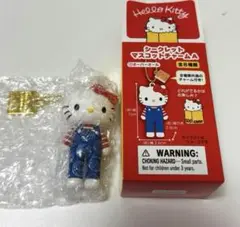 ハローキティ展 シークレットマスコットチャームA ①オーバーオール