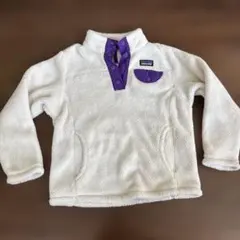 patagonia キッズフリースジャケット XS (5-6)