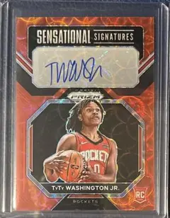 TyTy WASHINGTON JR. PANINI PRIZM auto