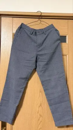 ジーユー GU チェックパンツ