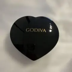 GODIVA ハート型小物入れ 黒